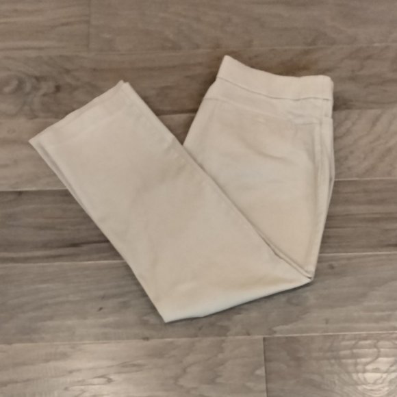 Lee Natural Fit Khaki Straight Leg Pants – Size 16W - Picture 1 of 7